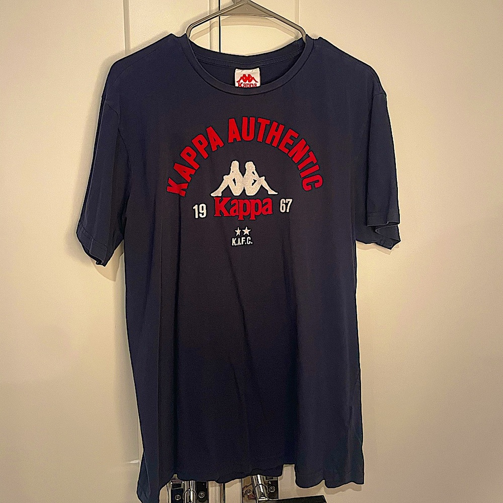 Large Kappa Navy Blue T-Shirt